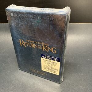 Vtg The Lord of the Rings: The Return of the King (DVD, 2004, 4-Disc Set, Sealed